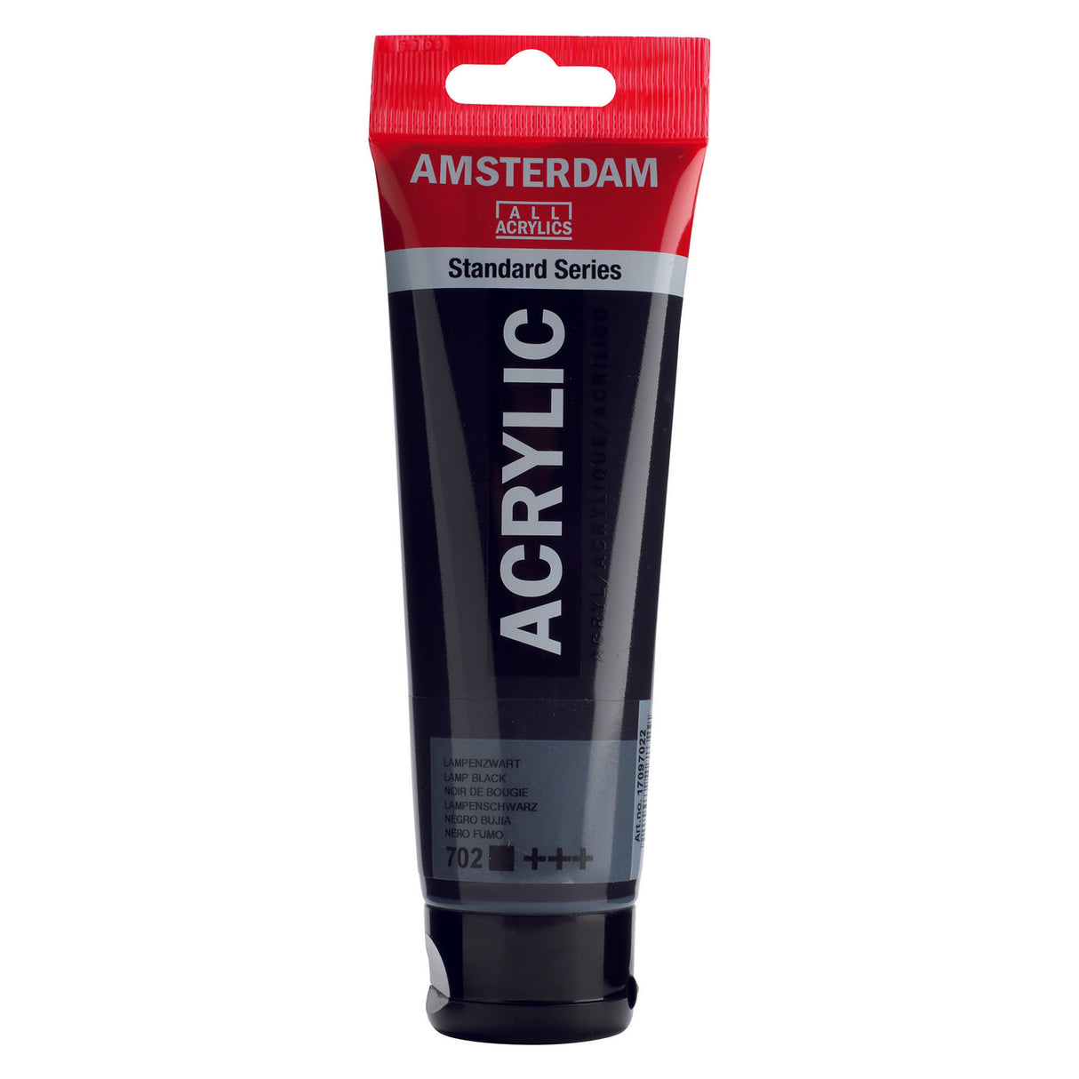 Amsterdam Standard Series Acrylic Paint, 120ml, Lamp Black