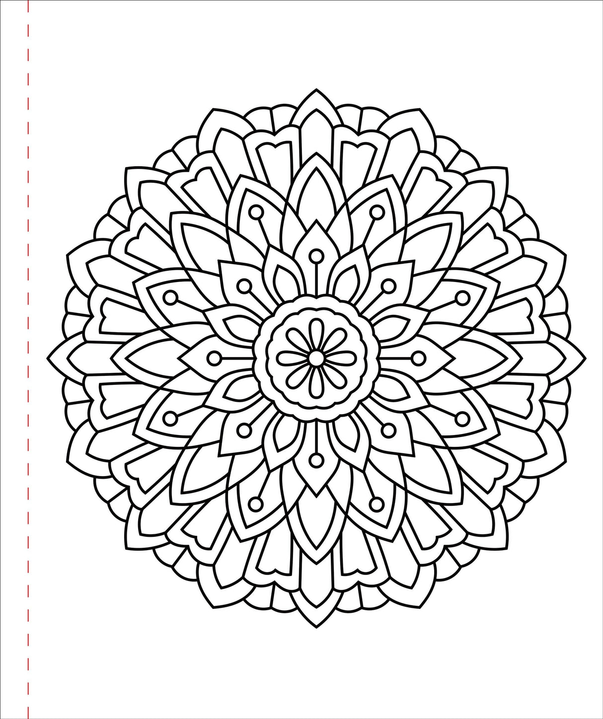 Large Print Coloring Book -  Color Me Calm