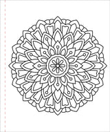 Large Print Coloring Book -  Color Me Calm