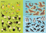 Little First Stickers Zoo : Usborne