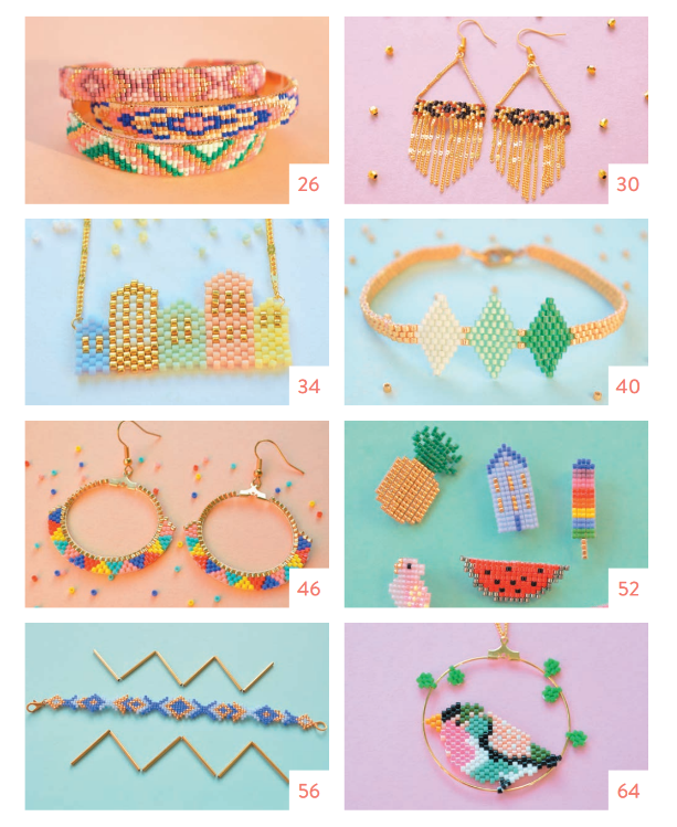 Brick Stitch, Peyote, and Other Bead-Weaving Technique Book