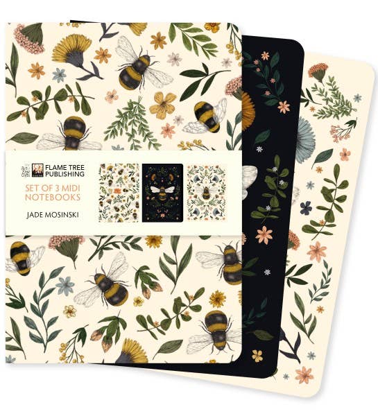 Jade Mosinski Set of 3 Midi Notebooks