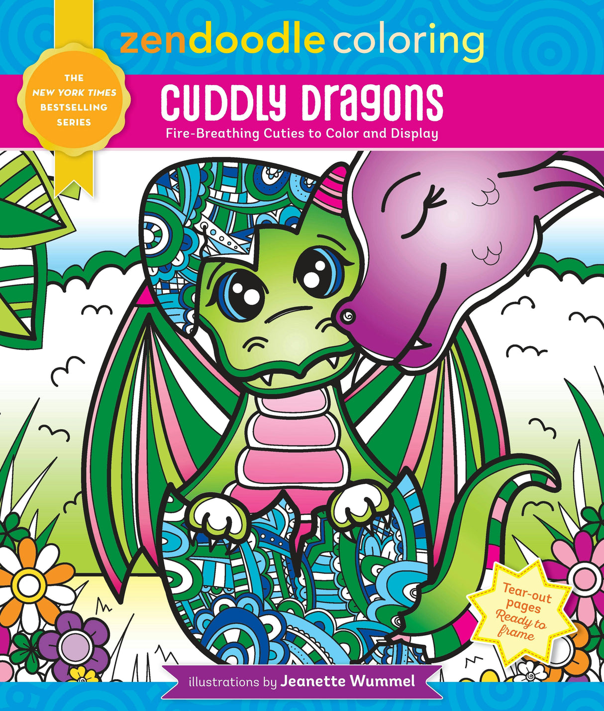 Zendoodle Coloring: Dragons To Color And Display