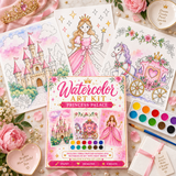 Watercolor Art Kit: Princess Theme Designs