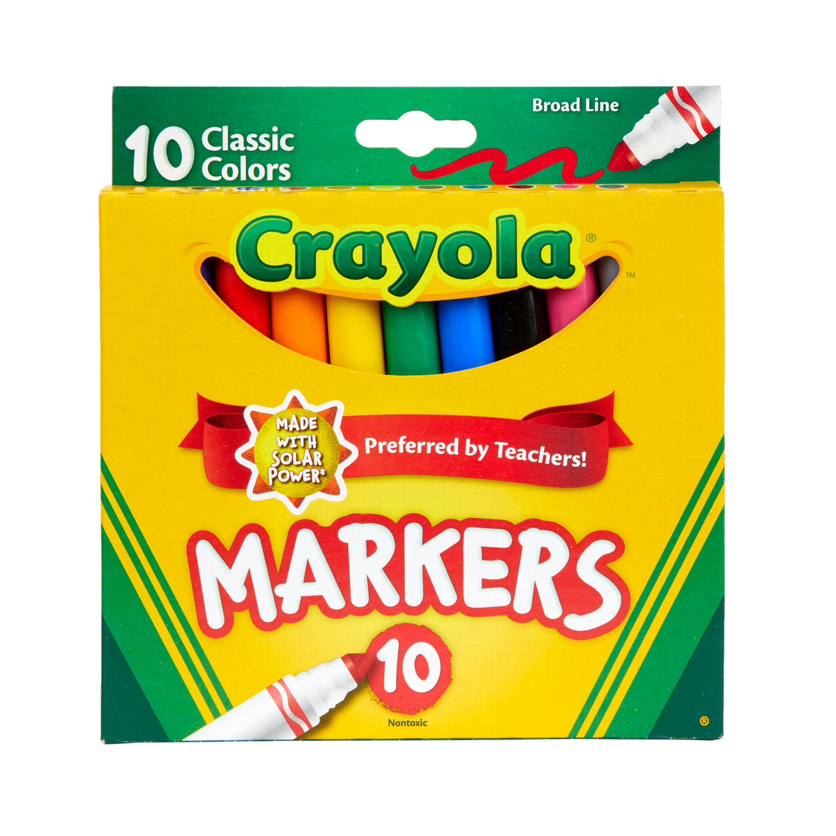 Crayola Marker Set, 10-Colors