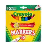 Crayola Marker Set, 10-Colors