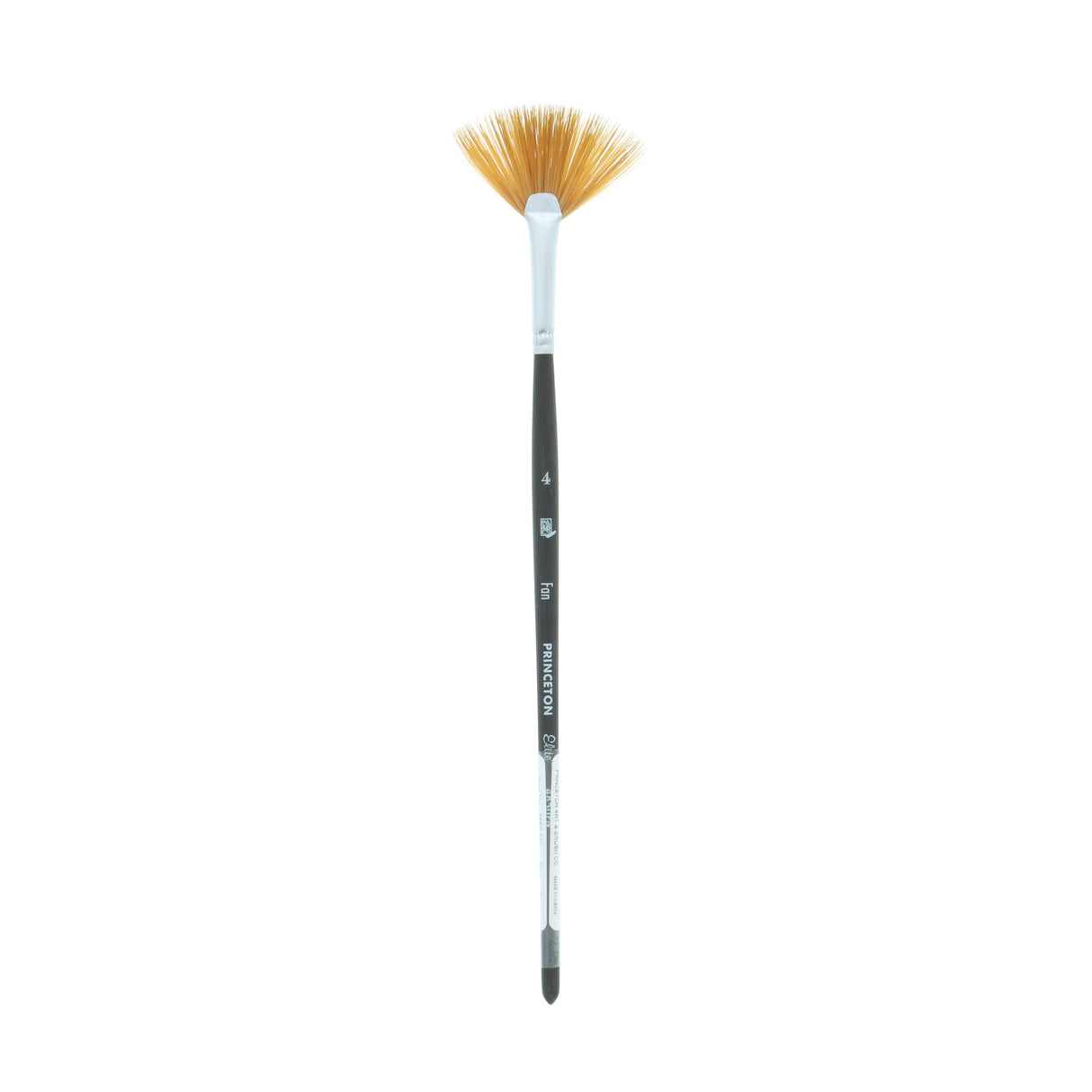 Princeton Brush Aqua Elite Synthetic Kolinsky Sable Watercolor Brushes, Fans, 4