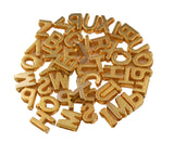 Acrylic Alphabet Gold Beads for DIY jewelry making