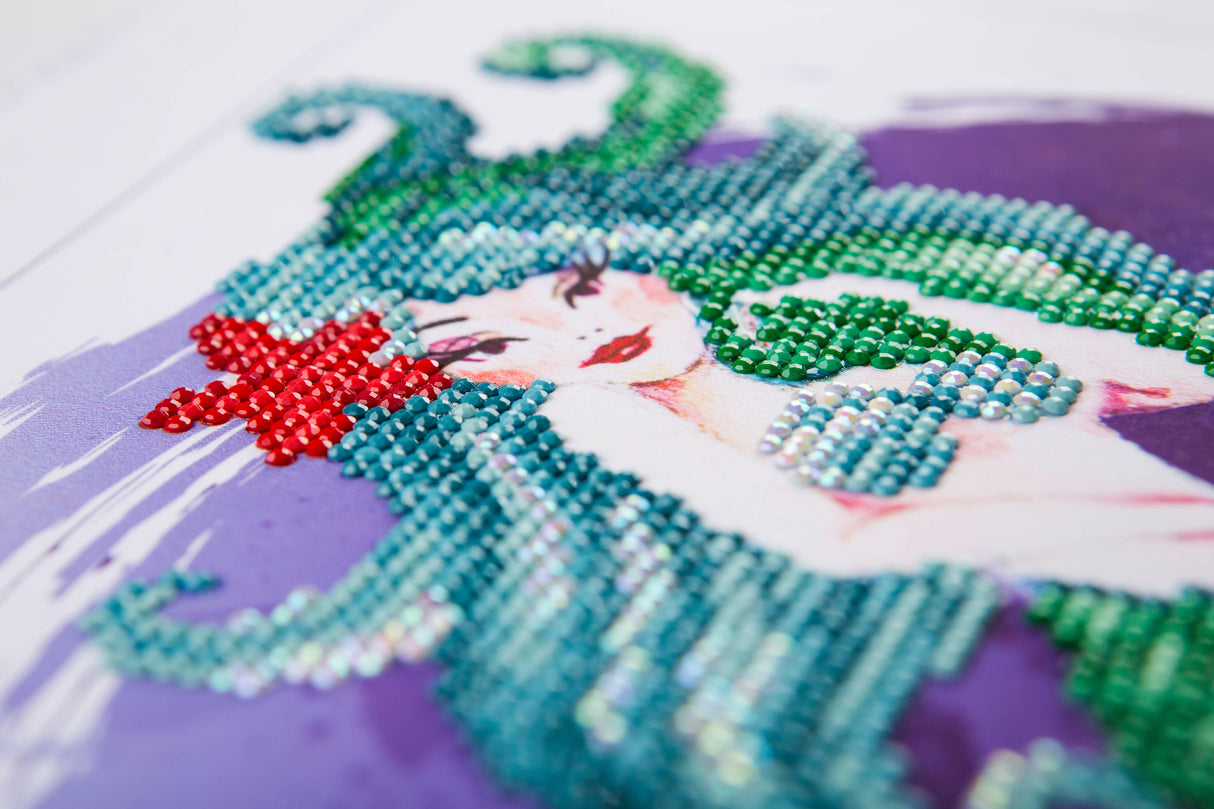 Diamond Arts-Mermaid Diamond Art Kit Intermediate