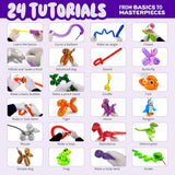 Balloon Animal Twisting Kit for Kids (with pump)