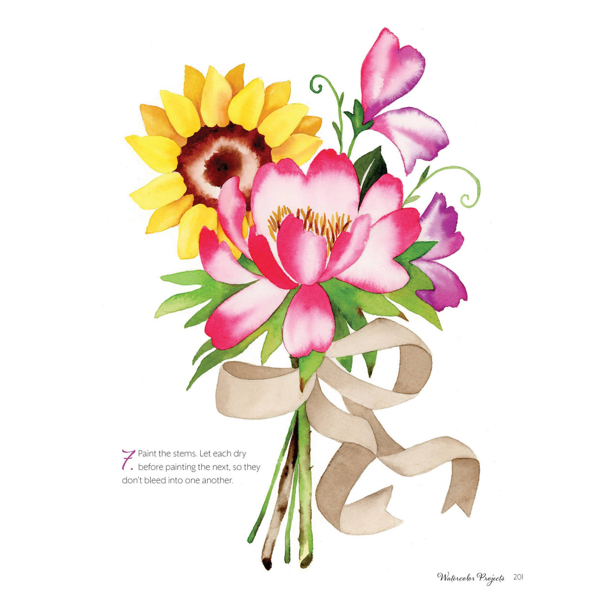 The Art of Watercolor Flowers for Beginners