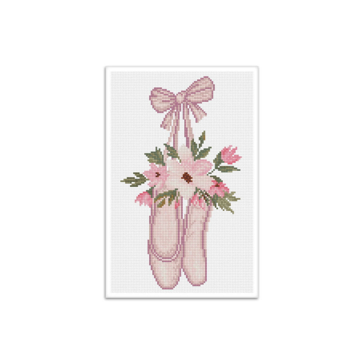 Ballet Slippers (Framed Square)