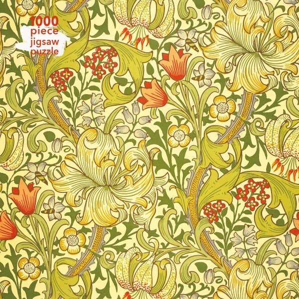 William Morris Gallery: Golden Lily 1000 Piece Jigsaw Puzzle