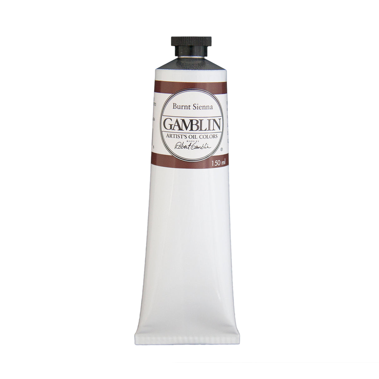 Gamblin Artist Grade Oil Color, 150ml, Burnt Sienna