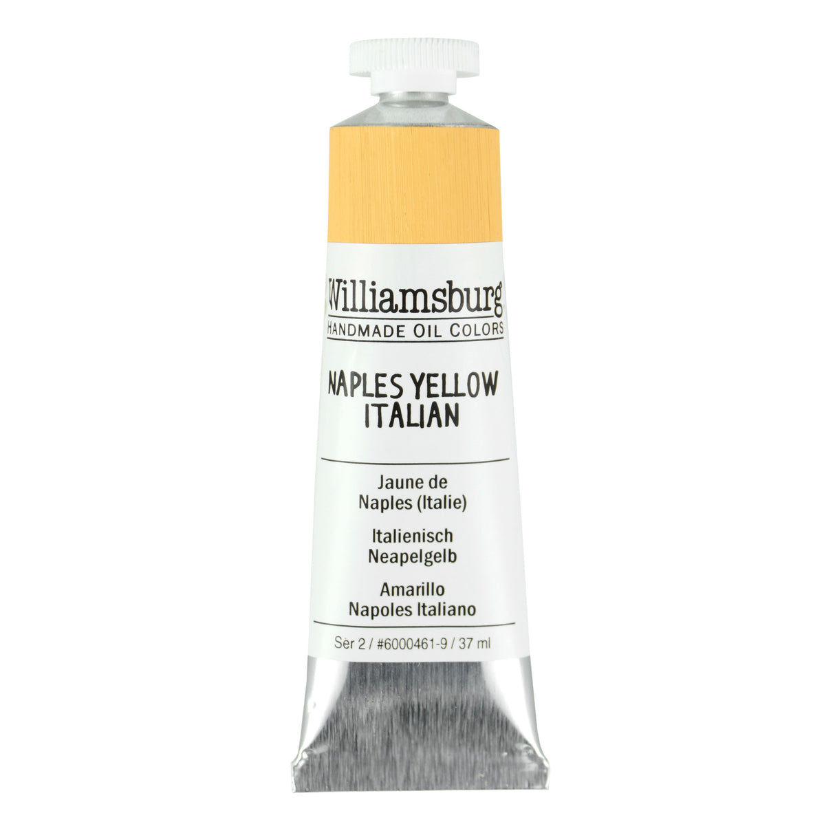 Williamsburg Artist Oil Color, 37ml Tube, Naples Yellow Italian