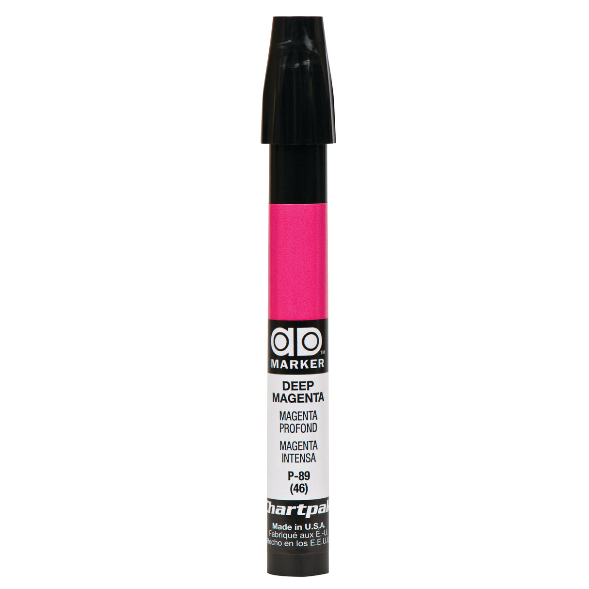 Chartpak Ad Marker, Deep Magenta