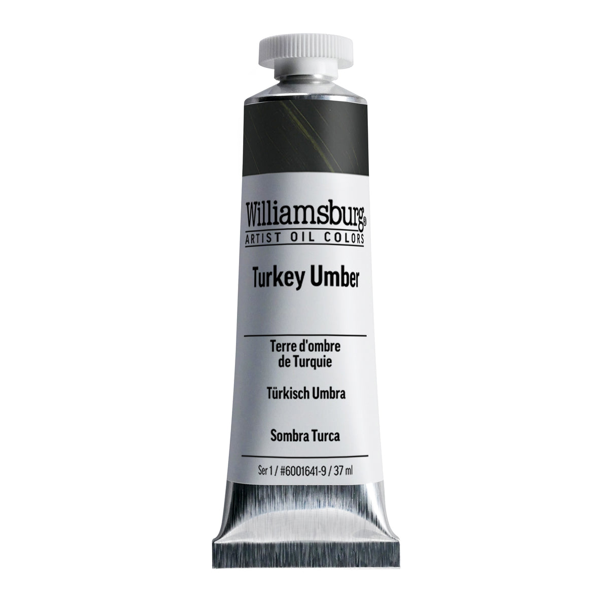 Williamsburg Artist Oil Color, 37ml Tube, Turkey Umber