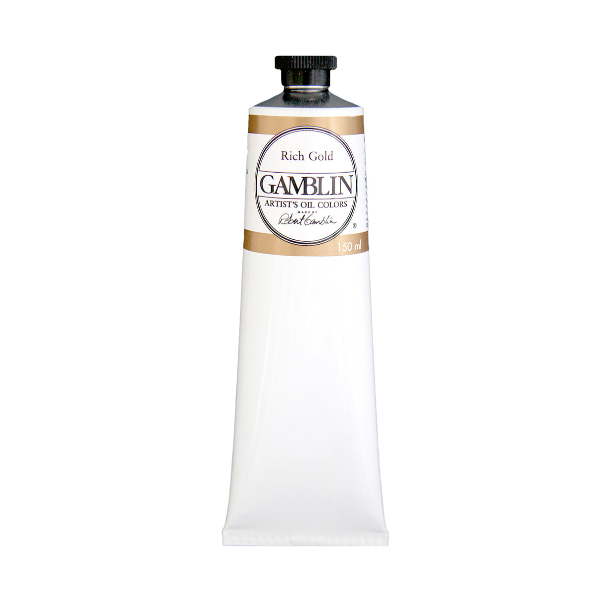 Gamblin Artist Grade Oil Color, 150ml, Rich Gold