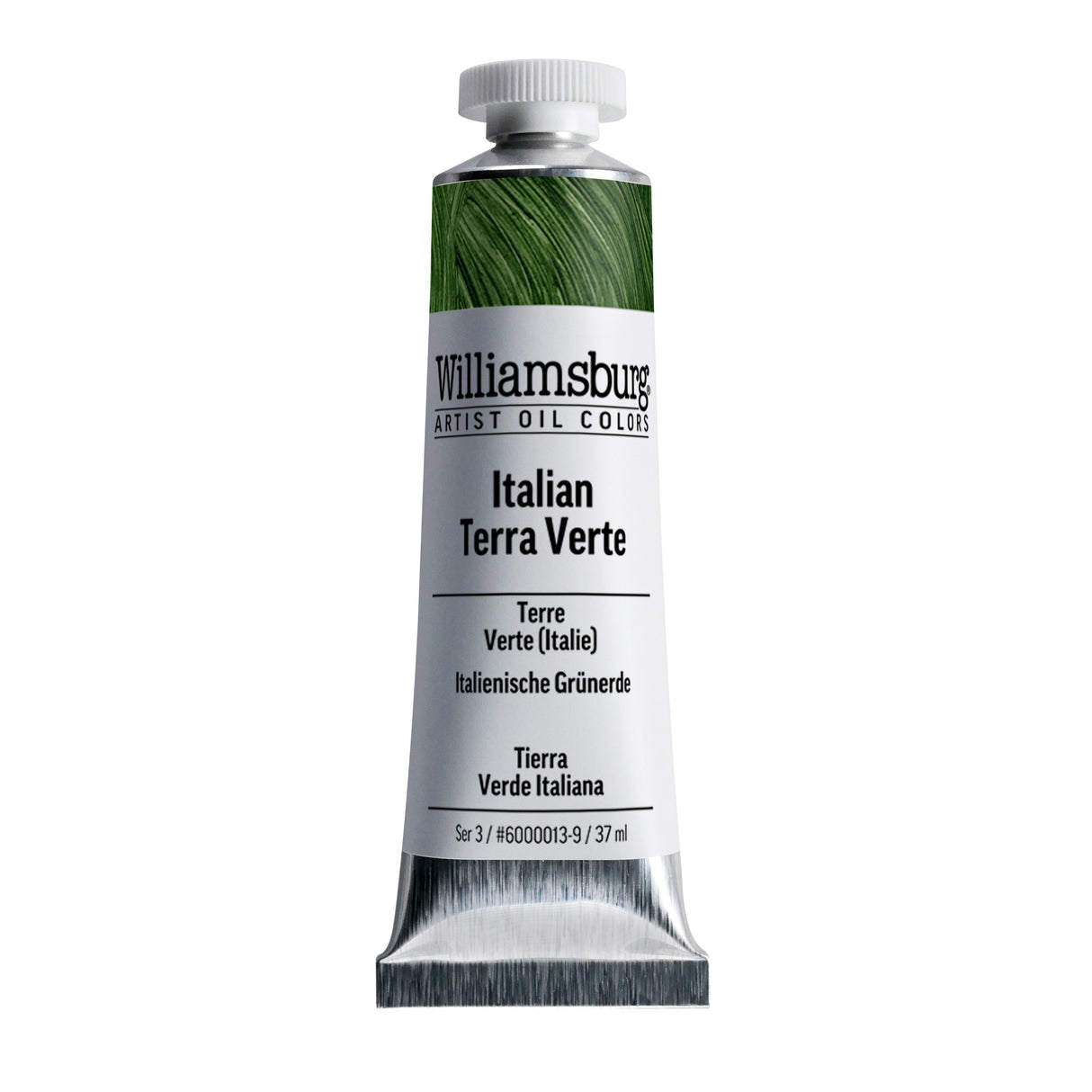 Williamsburg Artist Oil Color, 37ml Tube, Italian Terra Verte