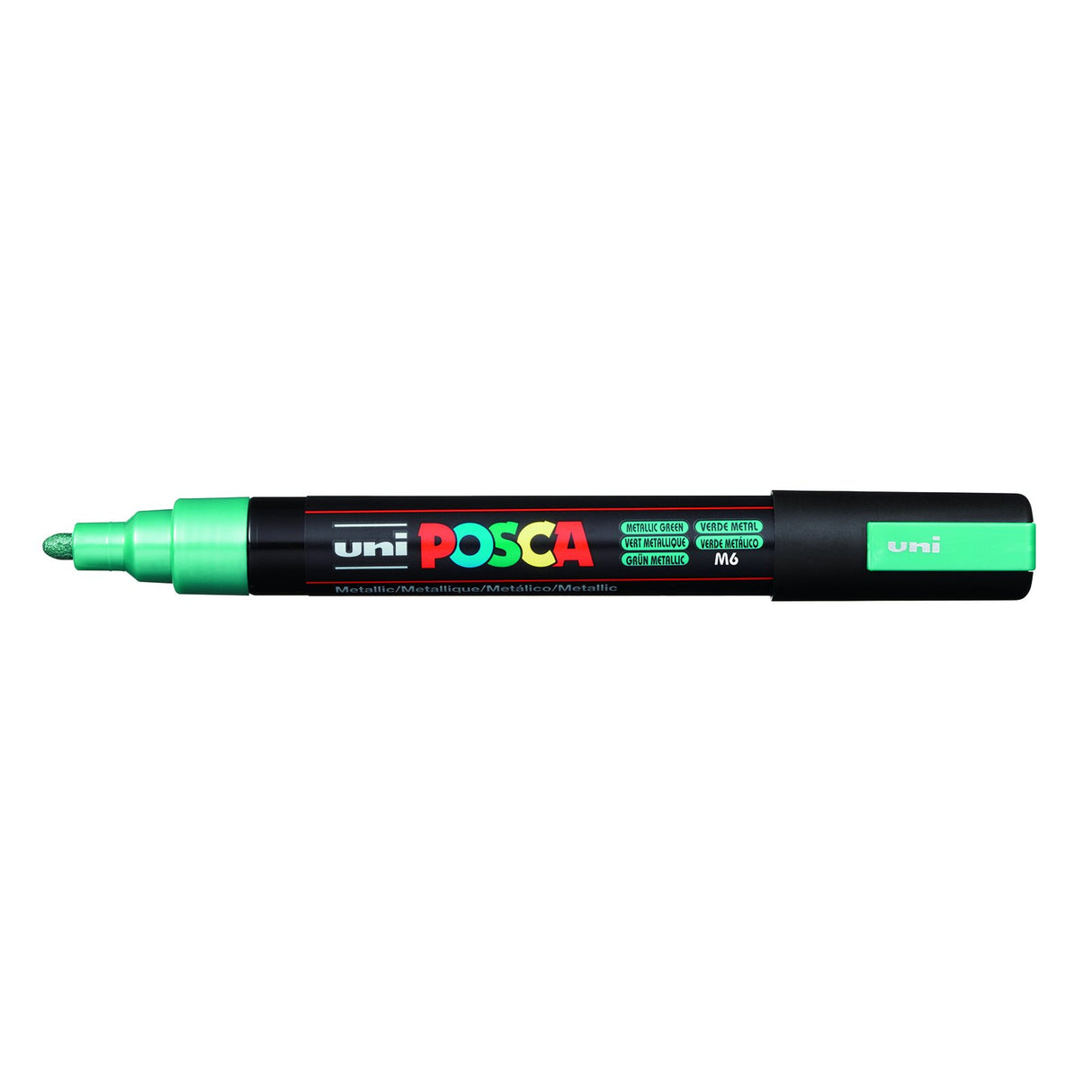 POSCA Paint Marker, PC-5M Medium Bullet, Metallic Green