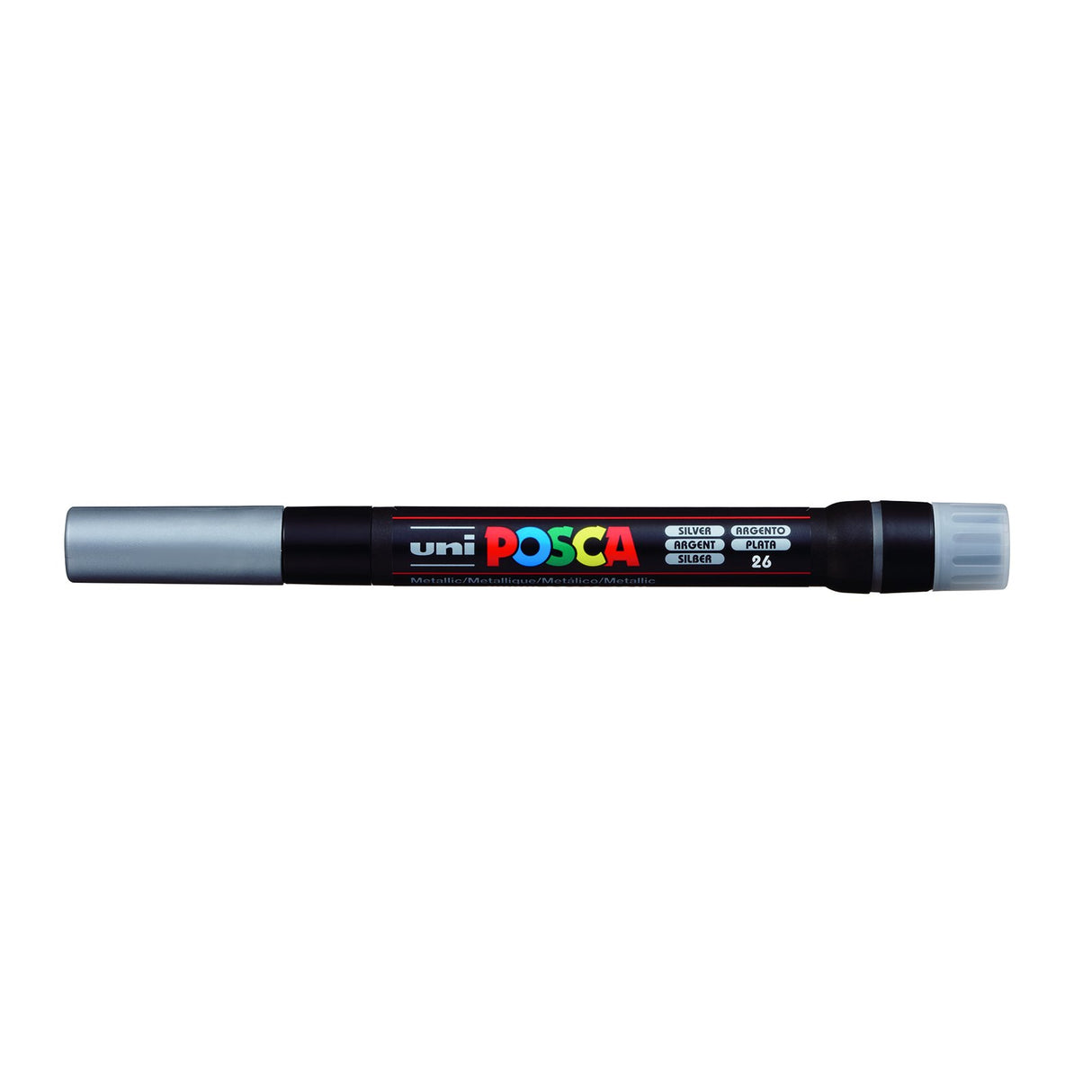 POSCA Paint Marker, PCF-350 Brush, Silver