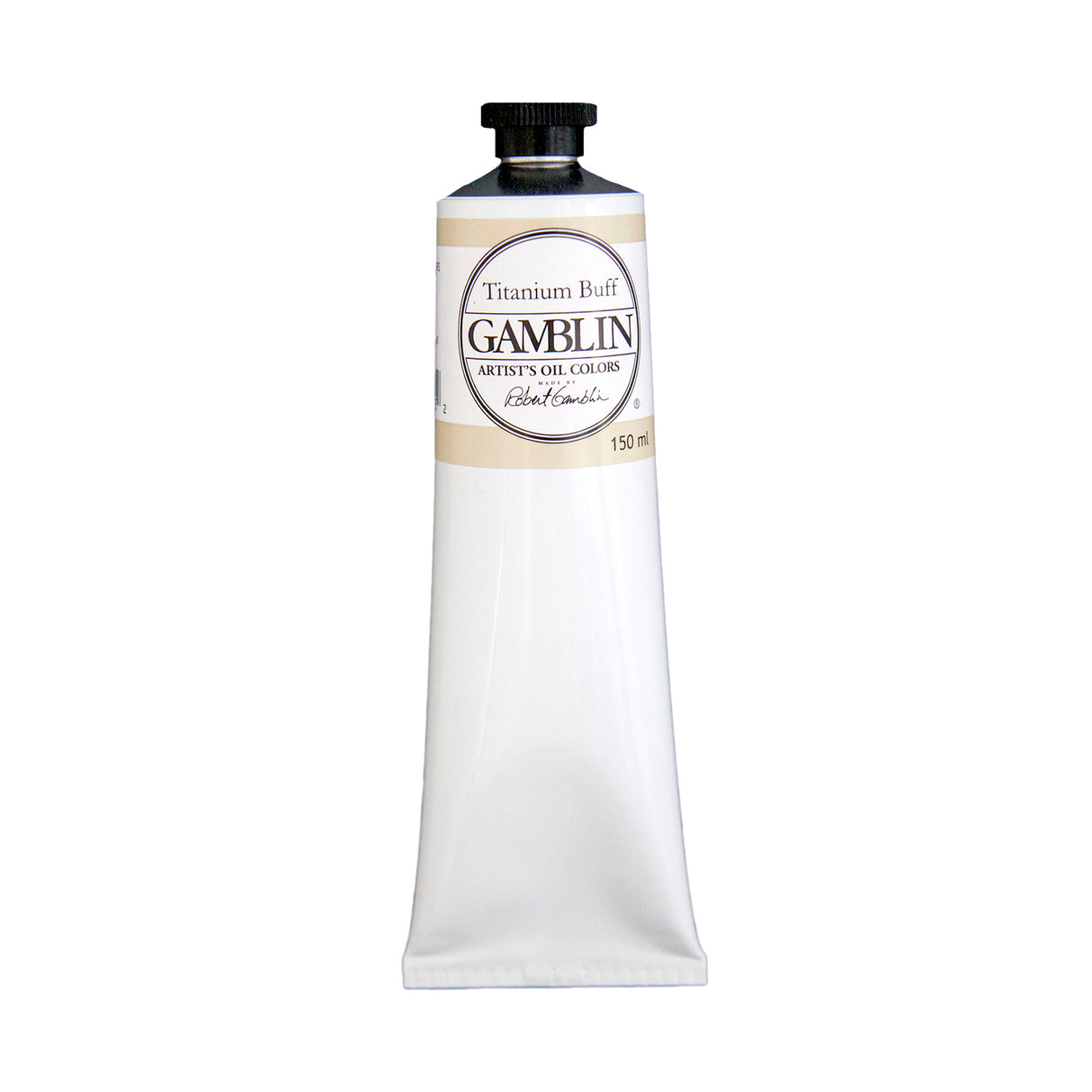 Gamblin Artist Grade Oil Color, 150ml, Titanium Buff