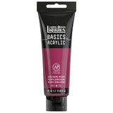 Liquitex BASICS Acrylic Color, 4 oz. Tube, Acra Magenta