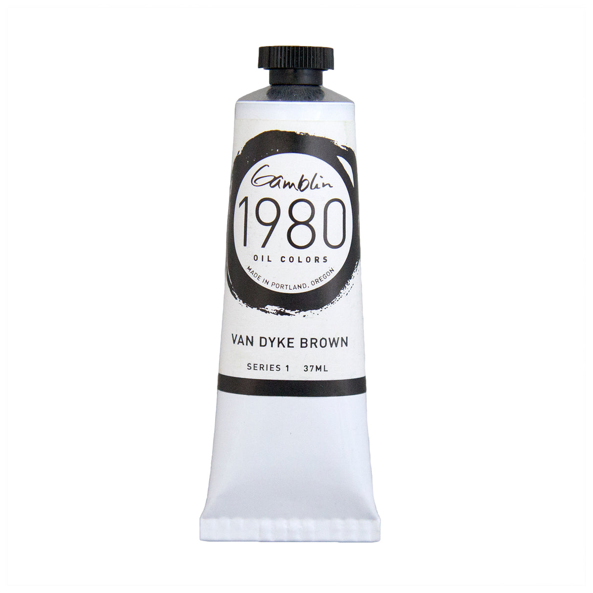 Gamblin 1980 Oil Color, 37ml, Van Dyke Brown