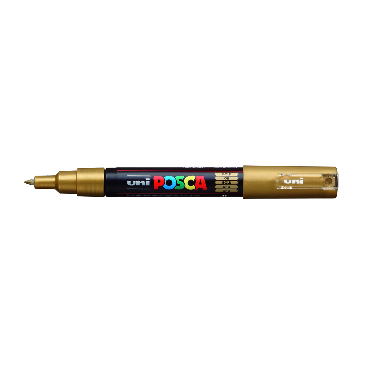 POSCA Paint Marker, PC-1M Extra Fine, Gold