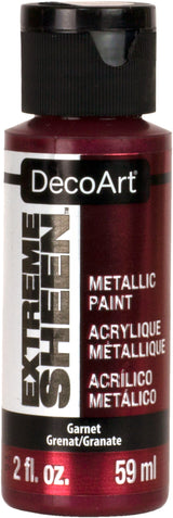 DecoArt Extreme Sheen Acrylic Colors, 2 oz., Garnet