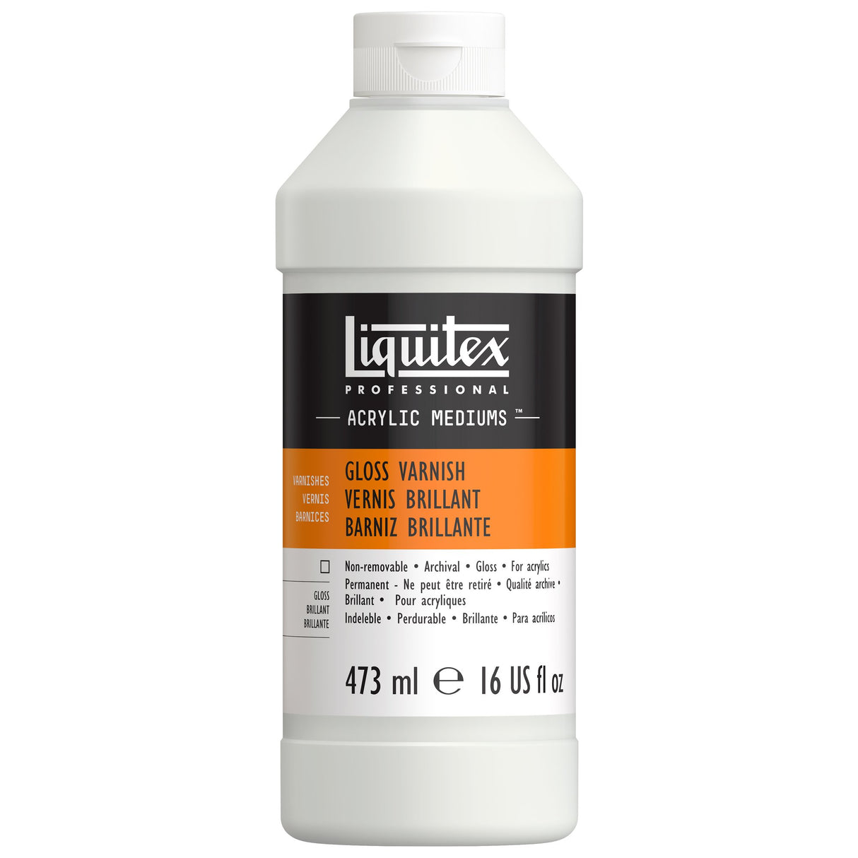 Liquitex Gloss Varnish, 16 oz.