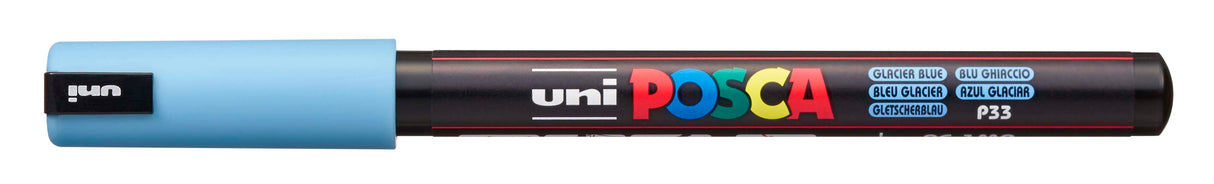 POSCA Paint Marker, PC-1MR, Extra-Fine, Glacier Blue