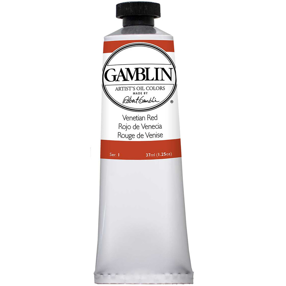 Gamblin Artist Grade Oil Color, 37ml, Venetian Red