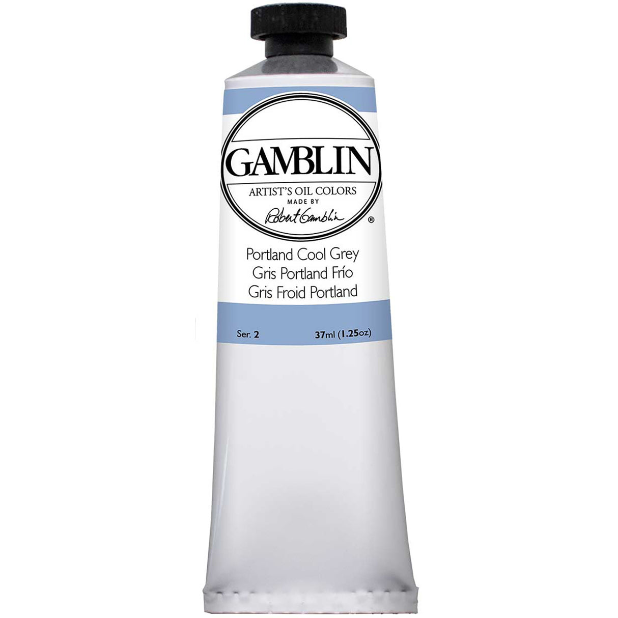Gamblin Artist Grade Oil Color, 37ml, Portland Cool Grey