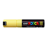 POSCA Paint Marker, PC-8K Broad Chisel, Straw Yellow