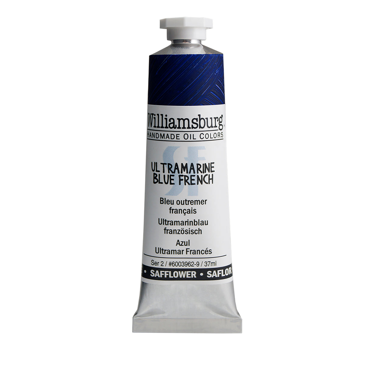 Williamsburg Safflower Oil Color, 37ml, Ultramarine Blue French