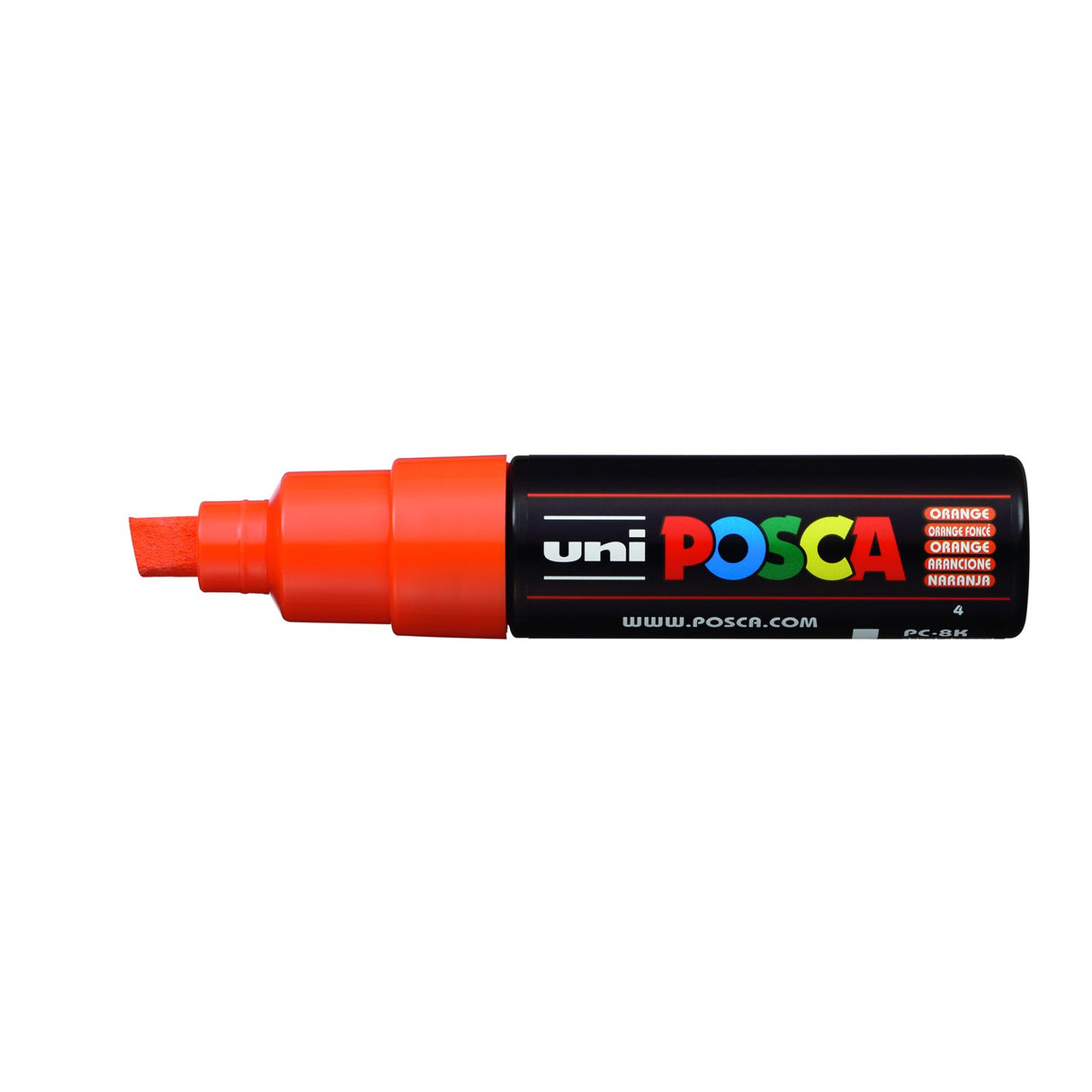 POSCA Paint Marker, PC-8K Broad Chisel, Orange