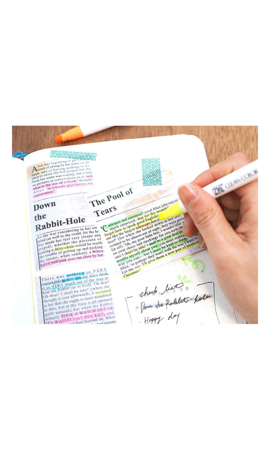 Zig Clean Color Dot Set, Single Ended Highlight Colors