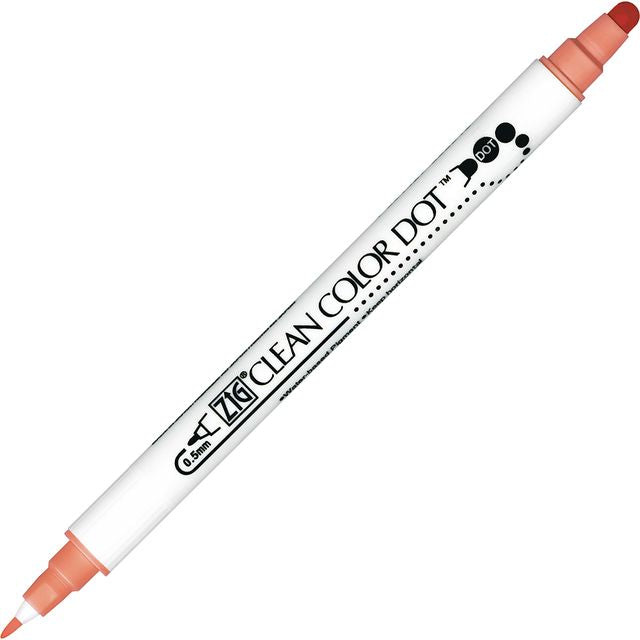 Zig Clean Color Dot Twin, Island Coral