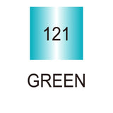 Zig Clean Color Dot Twin Metallic, Metallic Green
