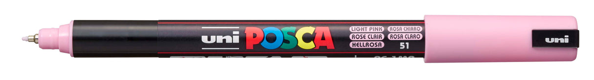 POSCA Paint Marker, PC-1MR, Extra-Fine, Light Pink