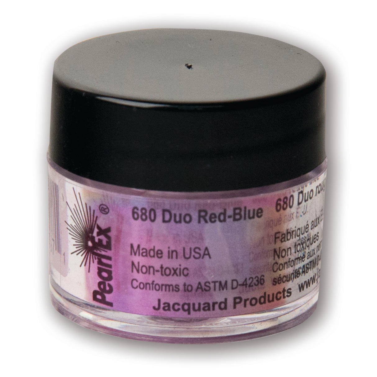 Jacquard Pearl Ex Pigment, 3g, Duo Red-Blue