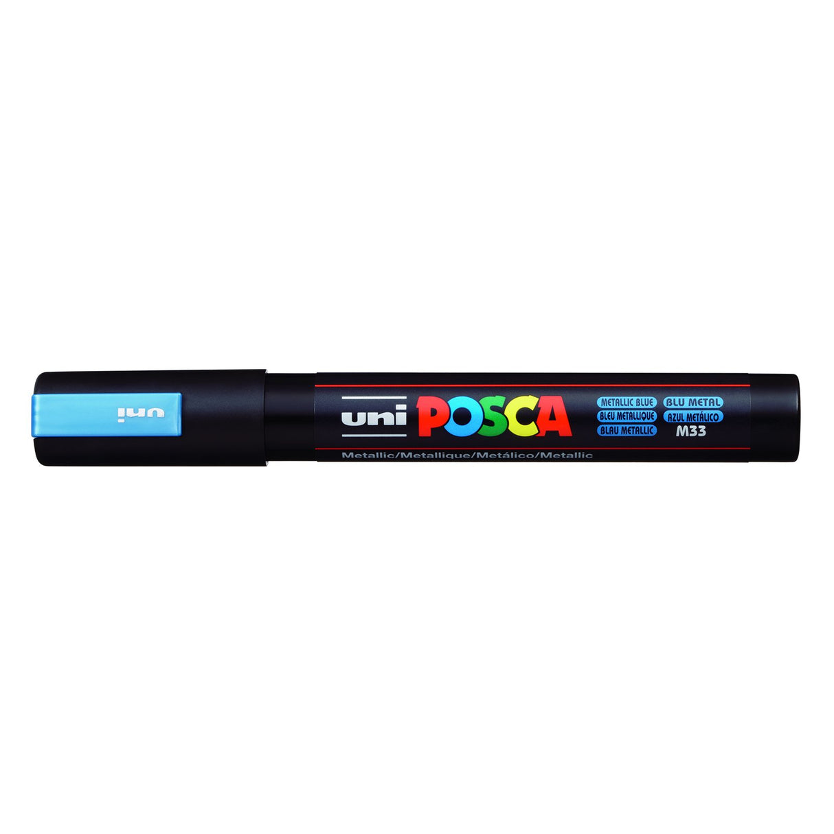 POSCA Paint Marker, PC-5M Medium Bullet, Metallic Blue