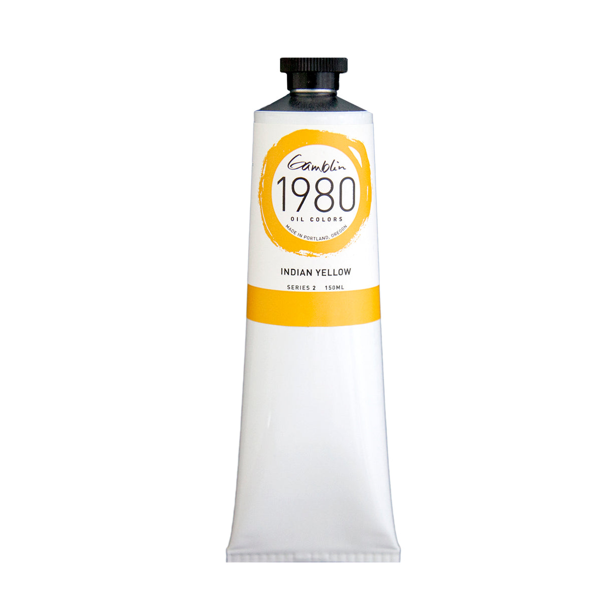 Gamblin 1980 Oil Color, 150ml, Indian Yellow