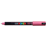 POSCA Paint Pen, PC-1MR Ultra-Fine Tip, Metallic Red