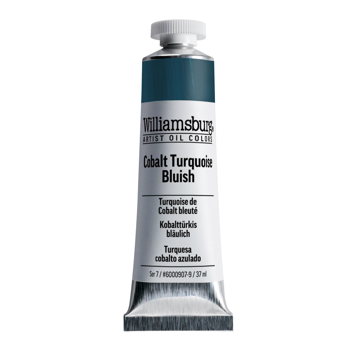 Williamsburg Artist Oil Color, 37ml Tube, Cobalt Turquoise Bluish
