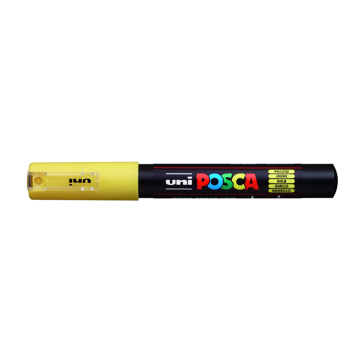 POSCA Paint Marker, PC-1M Extra Fine, Yellow