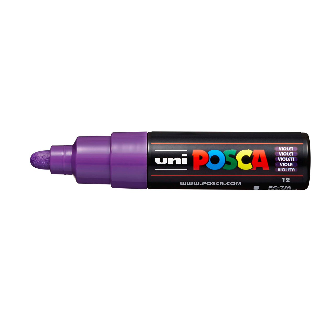 POSCA Paint Marker, PC-7M Broad Bullet, Violet