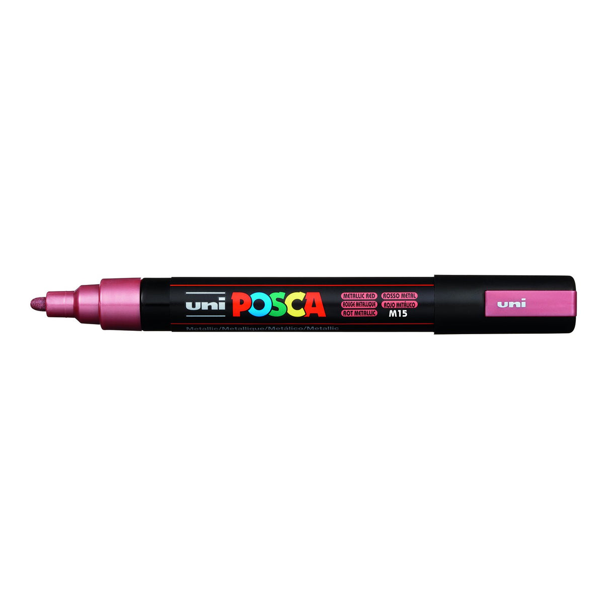 POSCA Paint Marker, PC-5M Medium Bullet, Metallic Red