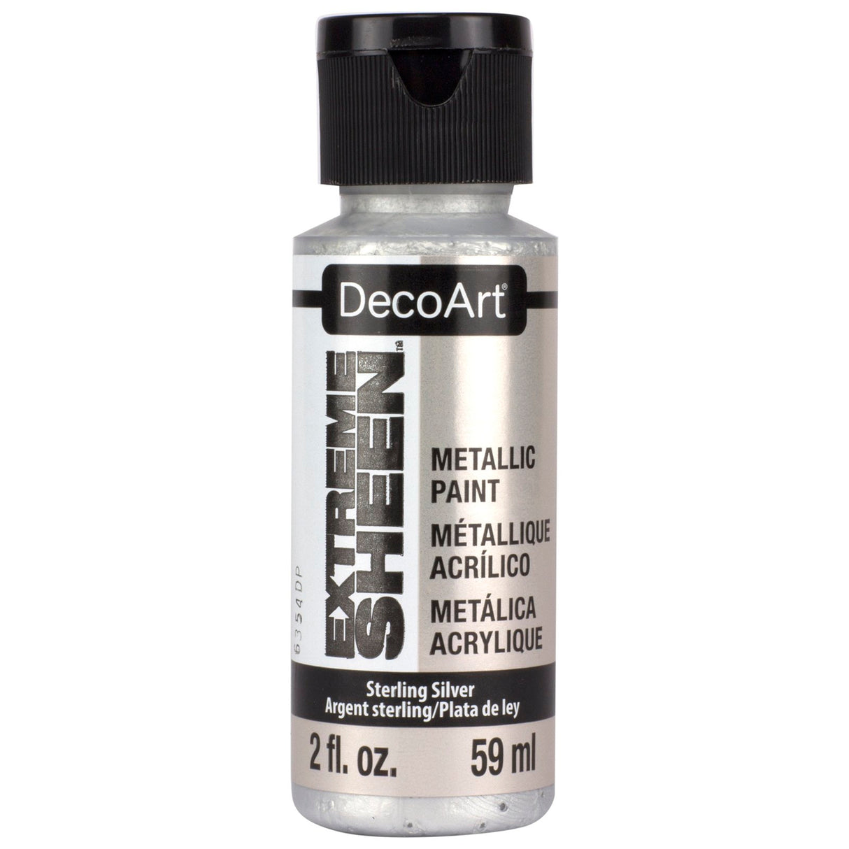 DecoArt Extreme Sheen Acrylic Color, 2 oz., Sterling Silver